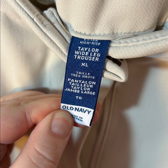 Old Navy Extra High-Waisted Taylor Wide-Leg Trouser Pants Size XL New - Picture 5 of 9